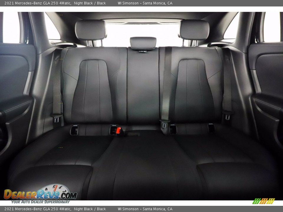 Rear Seat of 2021 Mercedes-Benz GLA 250 4Matic Photo #16