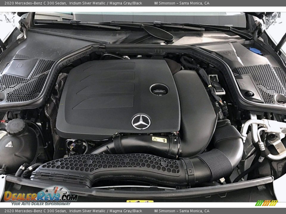 2020 Mercedes-Benz C 300 Sedan Iridium Silver Metallic / Magma Gray/Black Photo #8