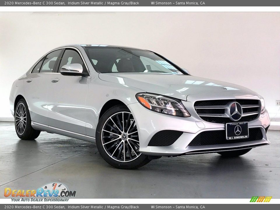 2020 Mercedes-Benz C 300 Sedan Iridium Silver Metallic / Magma Gray/Black Photo #12