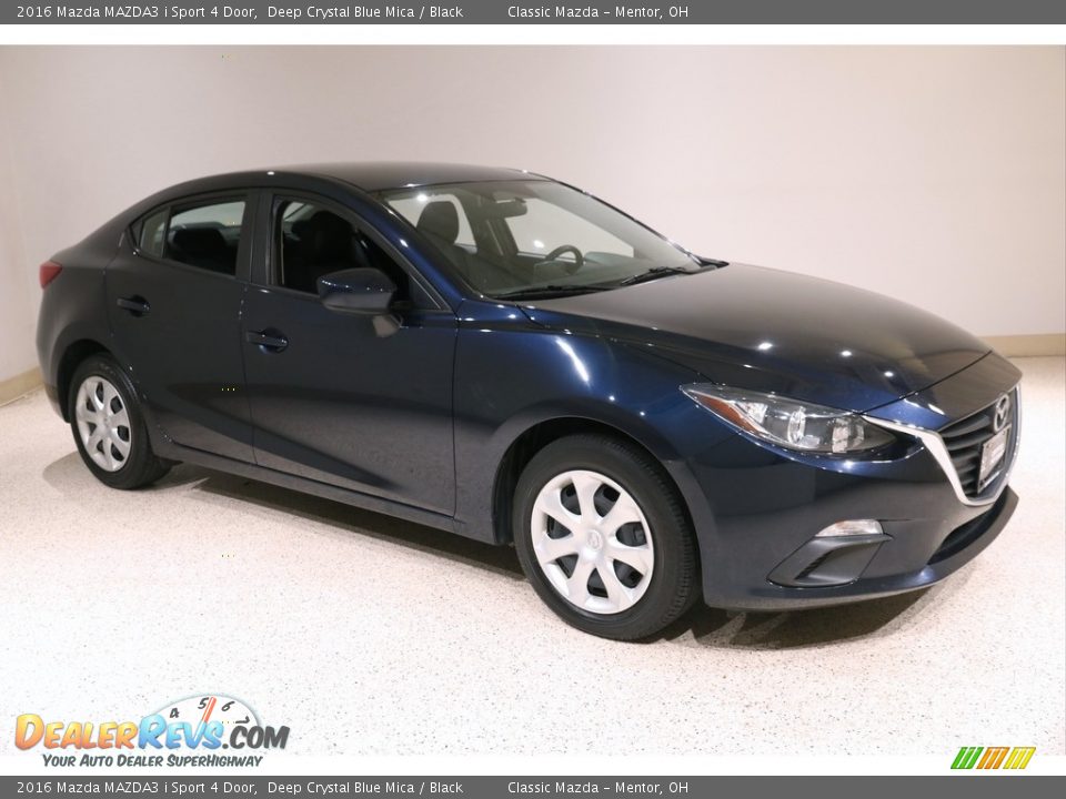 Deep Crystal Blue Mica 2016 Mazda MAZDA3 i Sport 4 Door Photo #1