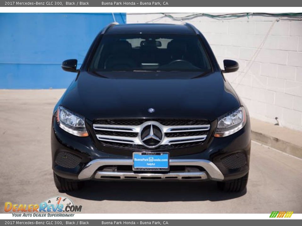 2017 Mercedes-Benz GLC 300 Black / Black Photo #7