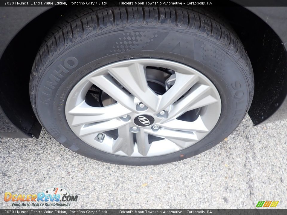 2020 Hyundai Elantra Value Edition Portofino Gray / Black Photo #7
