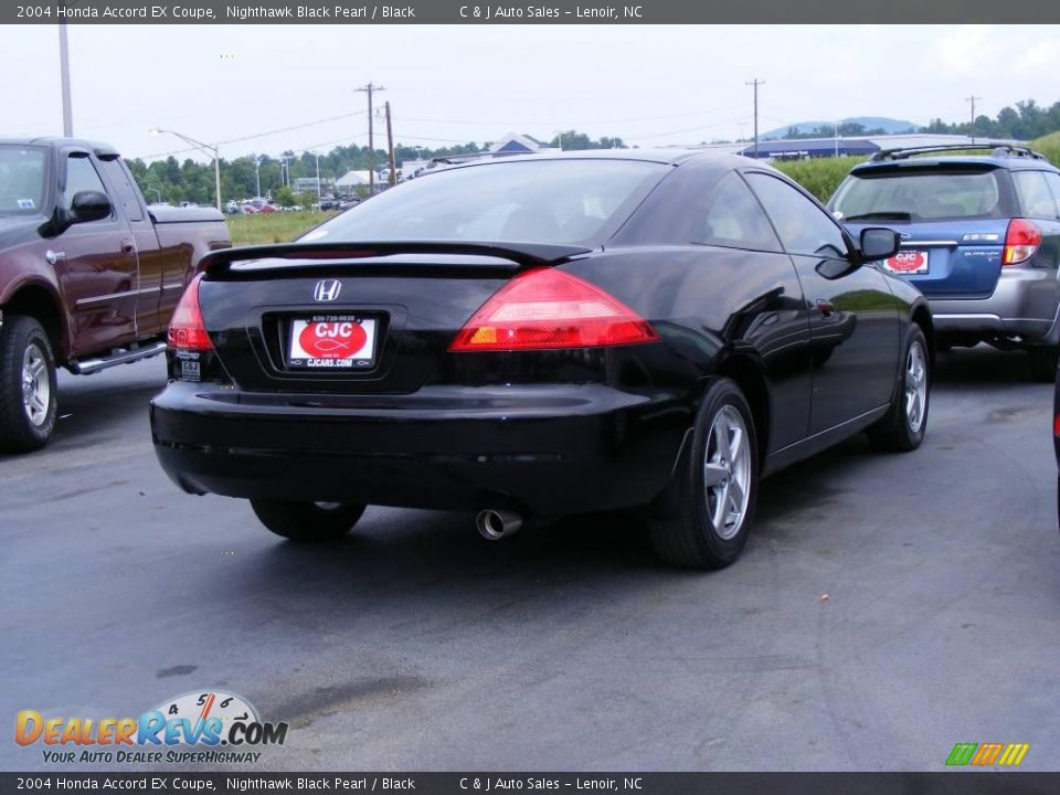 Black 2004 honda accord ex #2