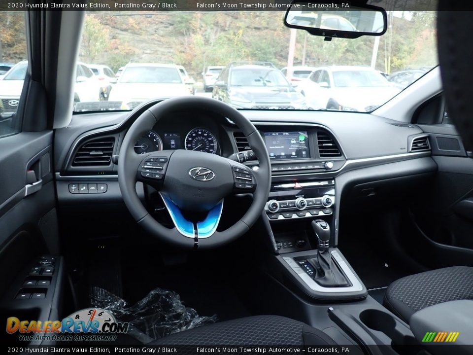 2020 Hyundai Elantra Value Edition Portofino Gray / Black Photo #9