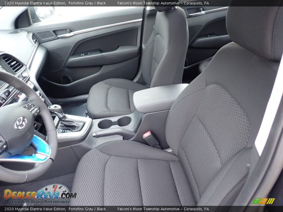 2020 Hyundai Elantra Value Edition Portofino Gray / Black Photo #11