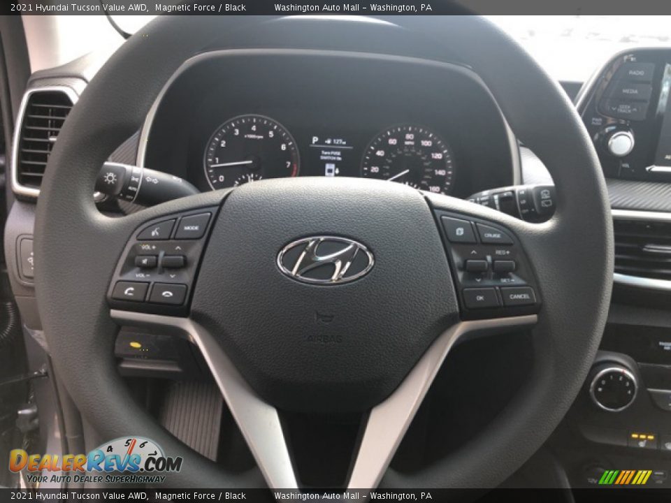 2021 Hyundai Tucson Value AWD Magnetic Force / Black Photo #11