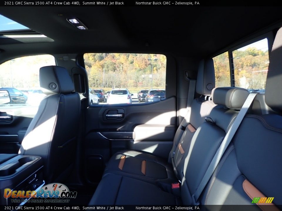 2021 GMC Sierra 1500 AT4 Crew Cab 4WD Summit White / Jet Black Photo #13