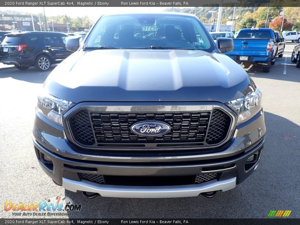 2020 Ford Ranger XLT SuperCab 4x4 Magnetic / Ebony Photo #4
