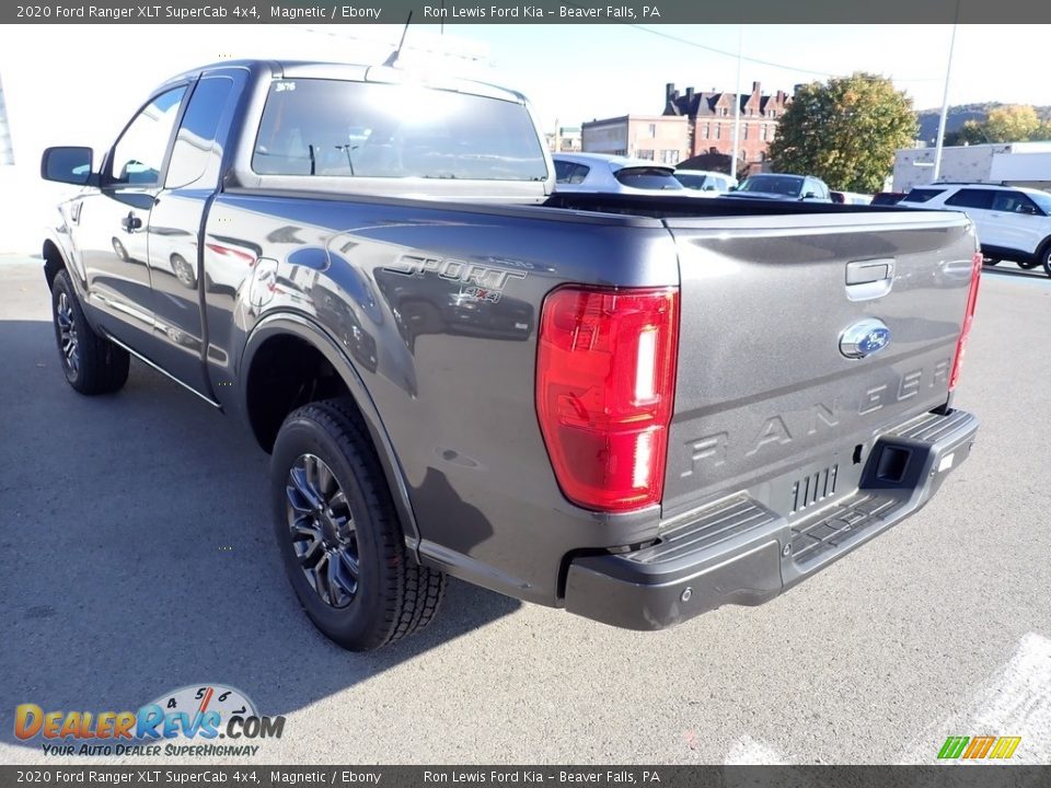 2020 Ford Ranger XLT SuperCab 4x4 Magnetic / Ebony Photo #7