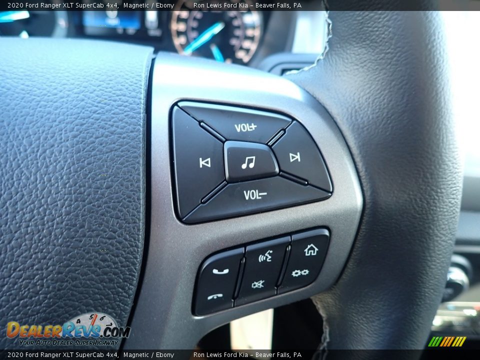 2020 Ford Ranger XLT SuperCab 4x4 Magnetic / Ebony Photo #18