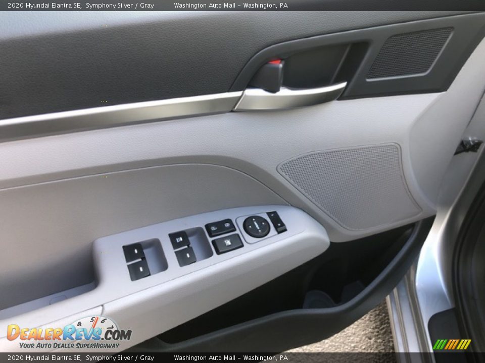 2020 Hyundai Elantra SE Symphony Silver / Gray Photo #8