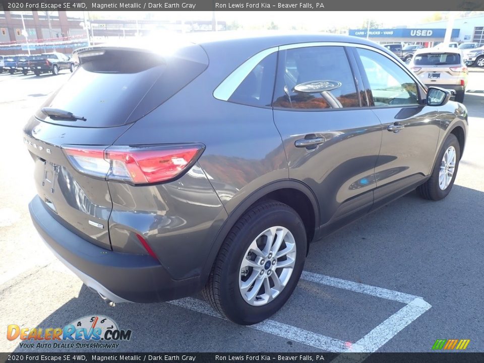 2020 Ford Escape SE 4WD Magnetic Metallic / Dark Earth Gray Photo #2