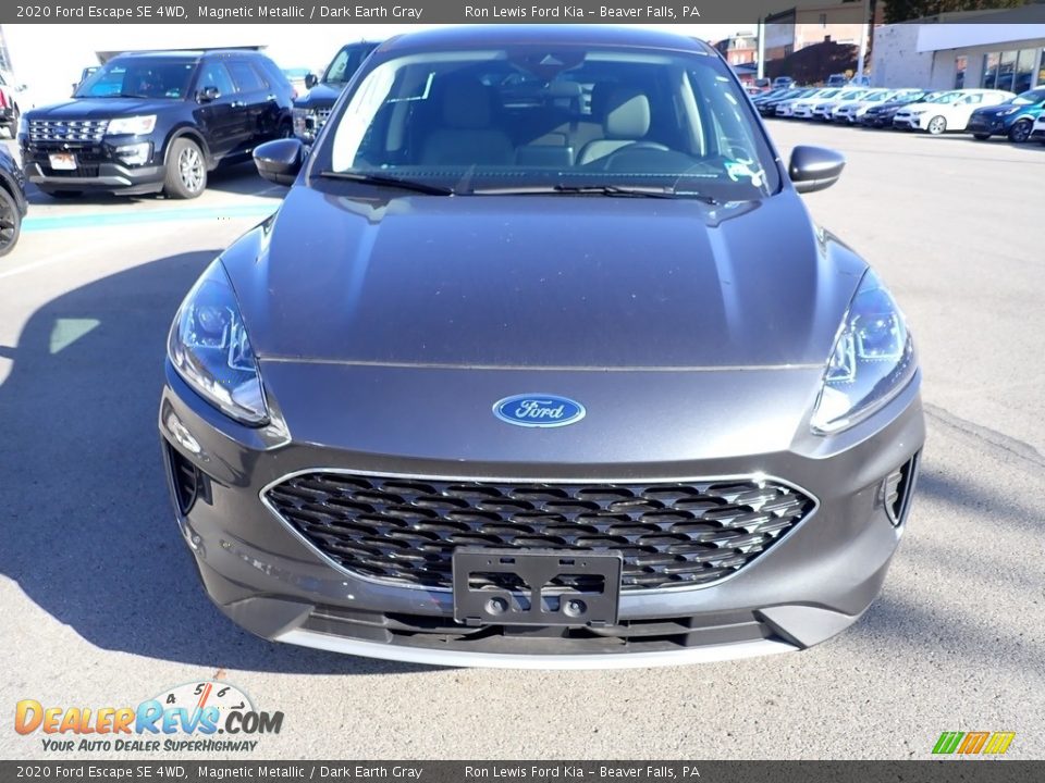 2020 Ford Escape SE 4WD Magnetic Metallic / Dark Earth Gray Photo #4