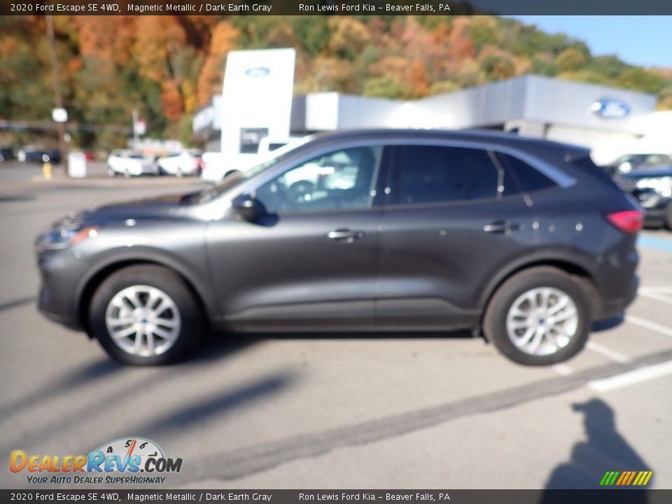 2020 Ford Escape SE 4WD Magnetic Metallic / Dark Earth Gray Photo #6