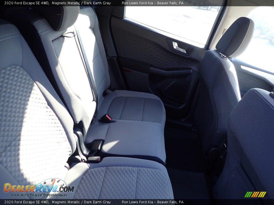 2020 Ford Escape SE 4WD Magnetic Metallic / Dark Earth Gray Photo #9
