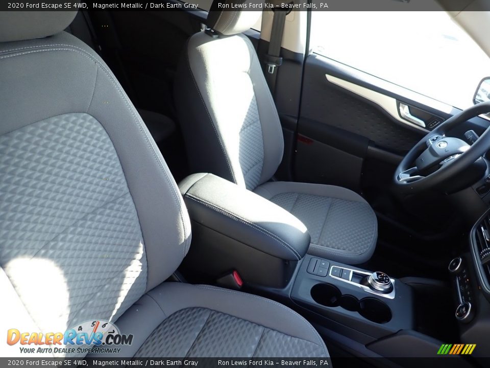 2020 Ford Escape SE 4WD Magnetic Metallic / Dark Earth Gray Photo #10