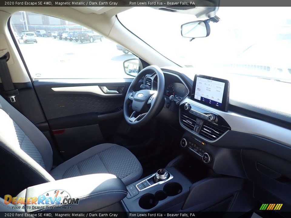 2020 Ford Escape SE 4WD Magnetic Metallic / Dark Earth Gray Photo #11