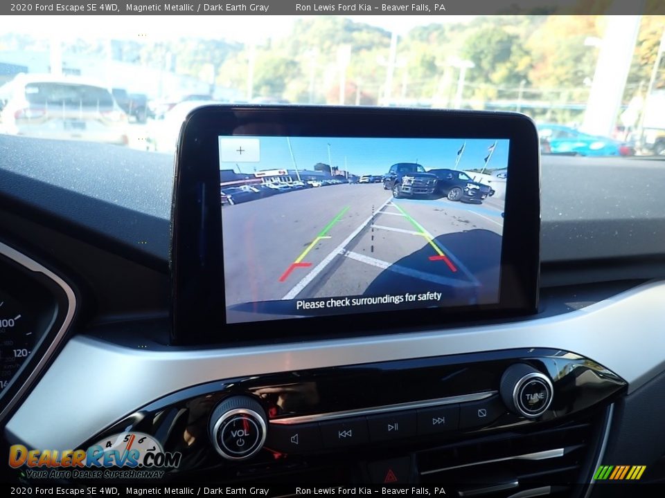 2020 Ford Escape SE 4WD Magnetic Metallic / Dark Earth Gray Photo #16