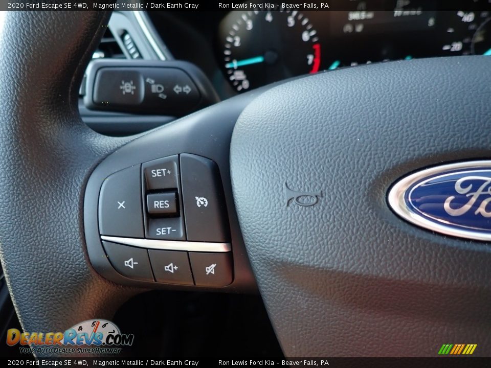 2020 Ford Escape SE 4WD Magnetic Metallic / Dark Earth Gray Photo #18