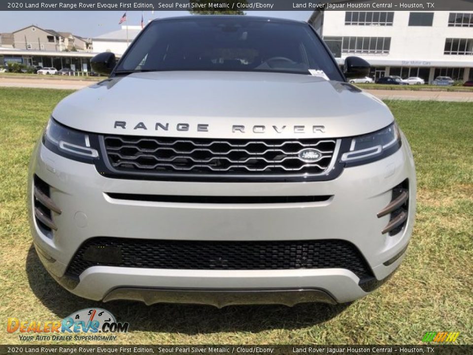 2020 Land Rover Range Rover Evoque First Edition Seoul Pearl Silver Metallic / Cloud/Ebony Photo #9