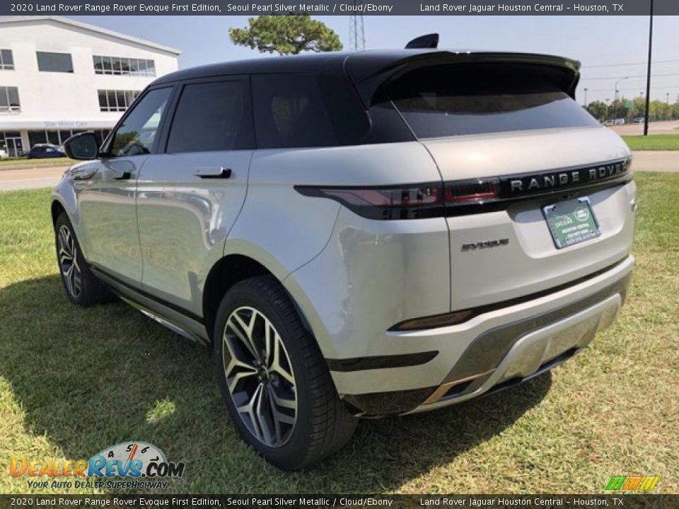 2020 Land Rover Range Rover Evoque First Edition Seoul Pearl Silver Metallic / Cloud/Ebony Photo #13