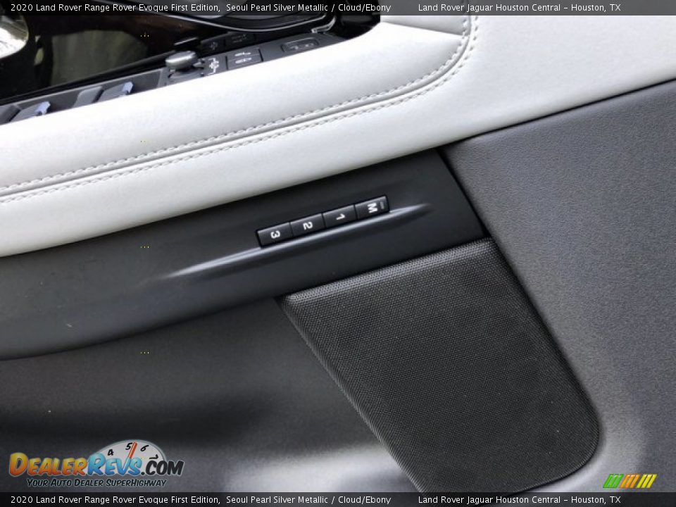 2020 Land Rover Range Rover Evoque First Edition Seoul Pearl Silver Metallic / Cloud/Ebony Photo #15