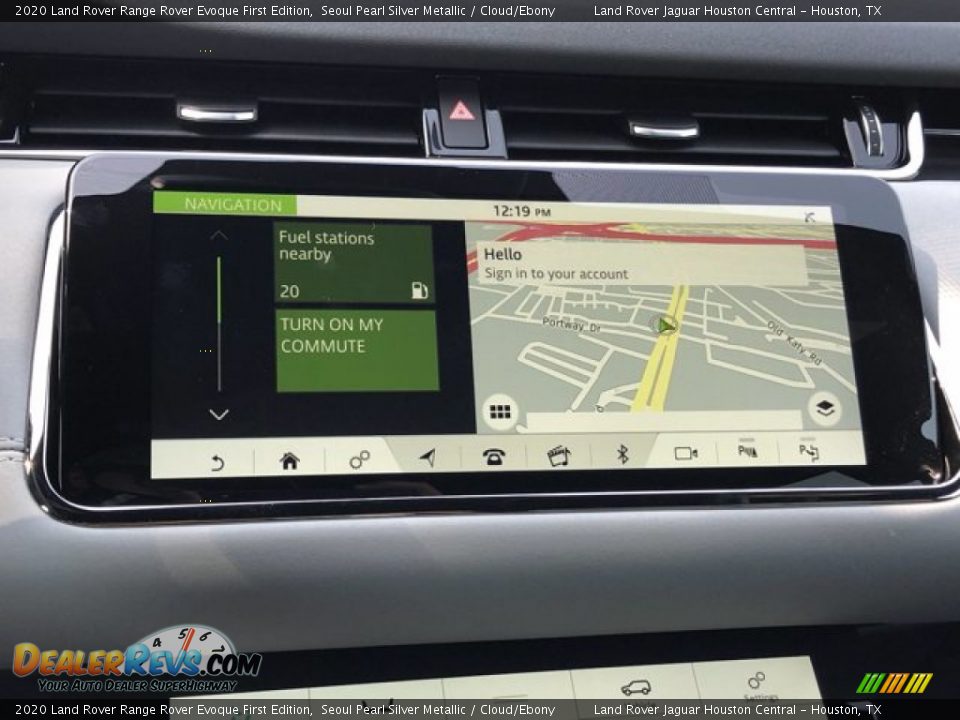 Navigation of 2020 Land Rover Range Rover Evoque First Edition Photo #22
