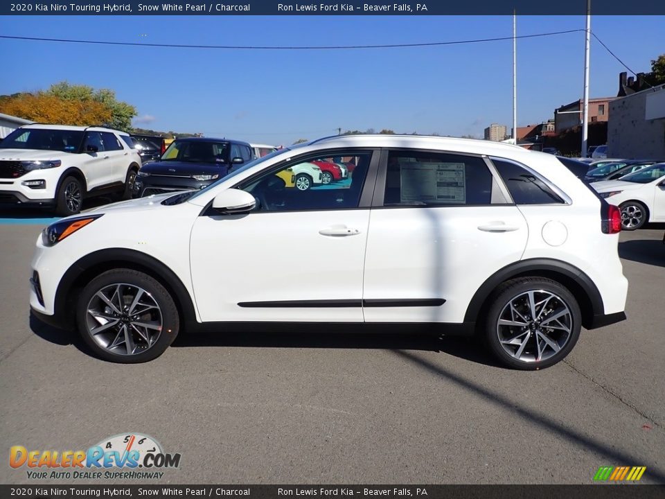 Snow White Pearl 2020 Kia Niro Touring Hybrid Photo #6