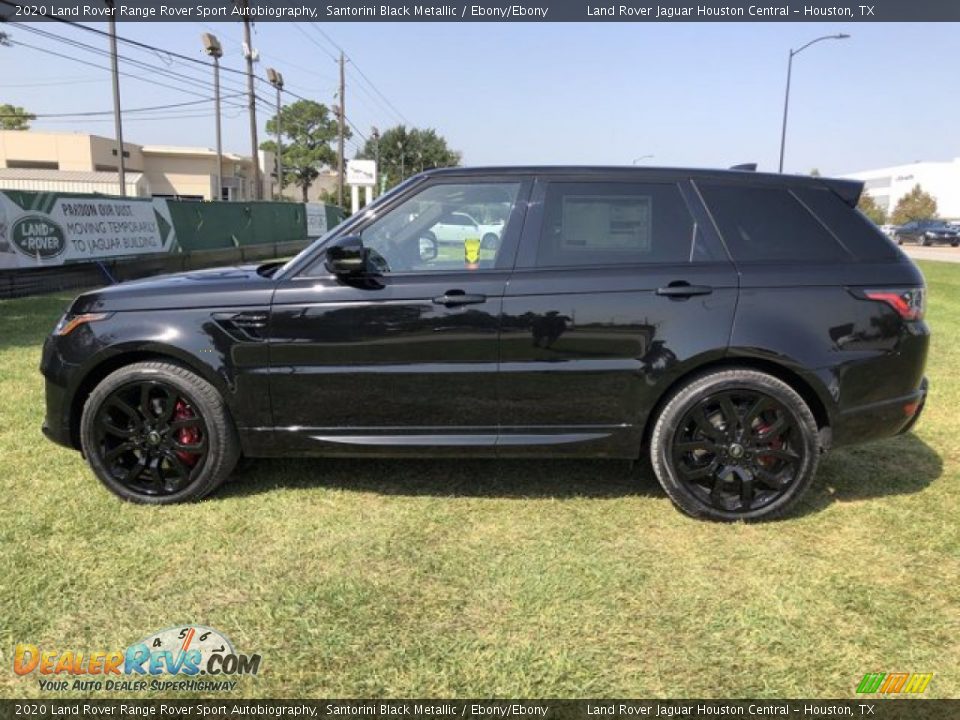 Santorini Black Metallic 2020 Land Rover Range Rover Sport Autobiography Photo #7