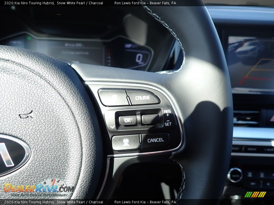 2020 Kia Niro Touring Hybrid Steering Wheel Photo #19