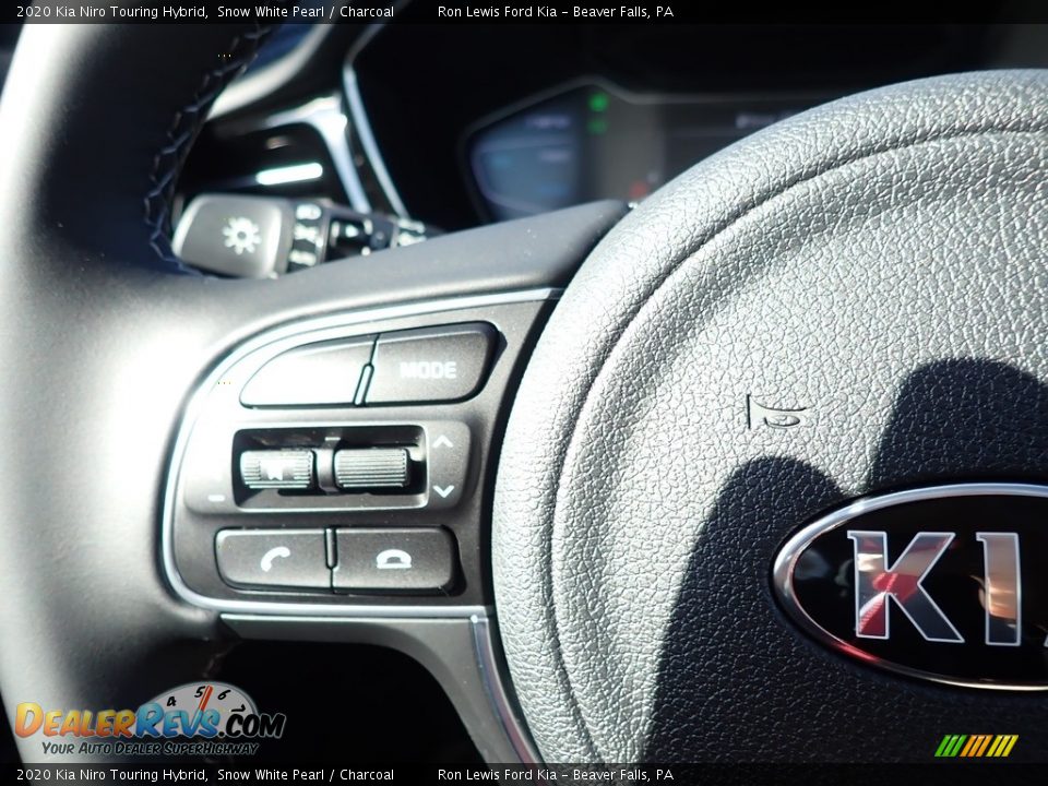 2020 Kia Niro Touring Hybrid Steering Wheel Photo #20