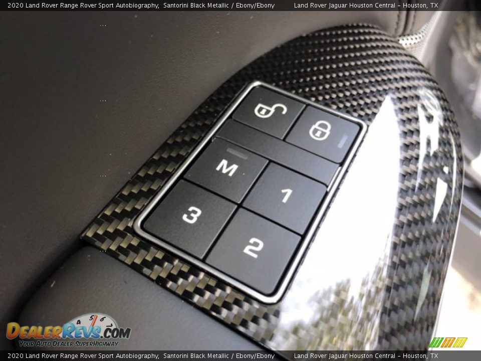 2020 Land Rover Range Rover Sport Autobiography Santorini Black Metallic / Ebony/Ebony Photo #18