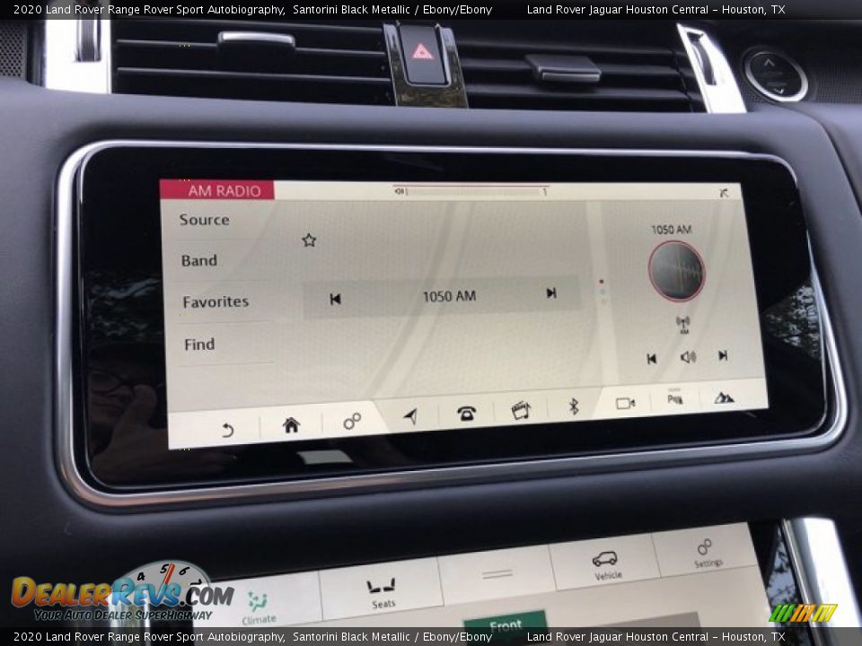 2020 Land Rover Range Rover Sport Autobiography Santorini Black Metallic / Ebony/Ebony Photo #28