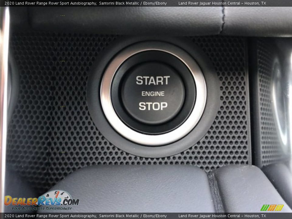 2020 Land Rover Range Rover Sport Autobiography Santorini Black Metallic / Ebony/Ebony Photo #33