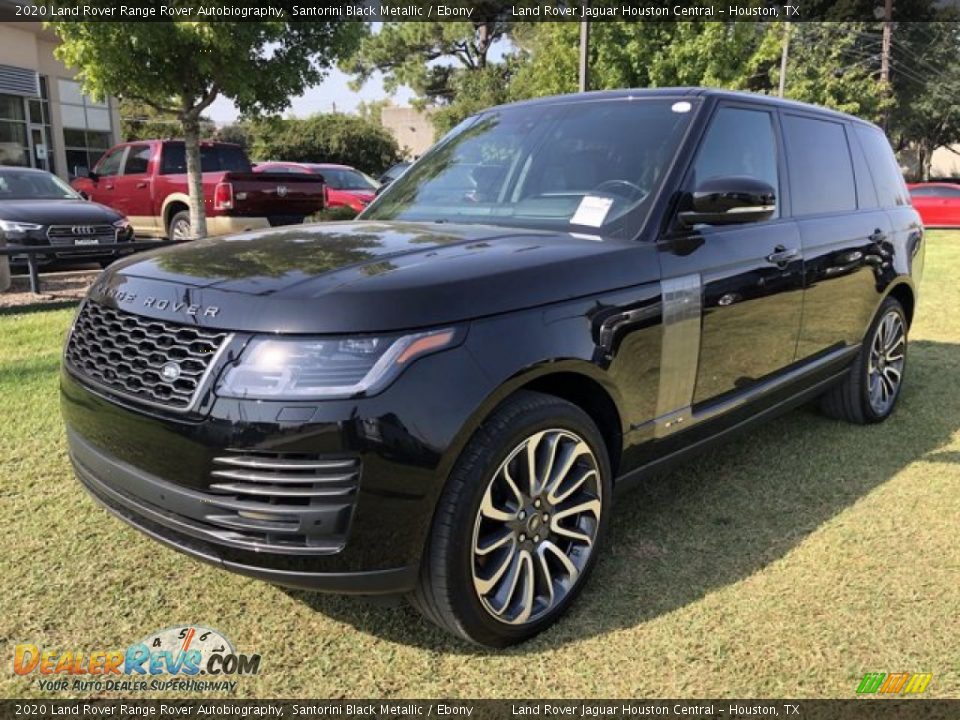 2020 Land Rover Range Rover Autobiography Santorini Black Metallic / Ebony Photo #2