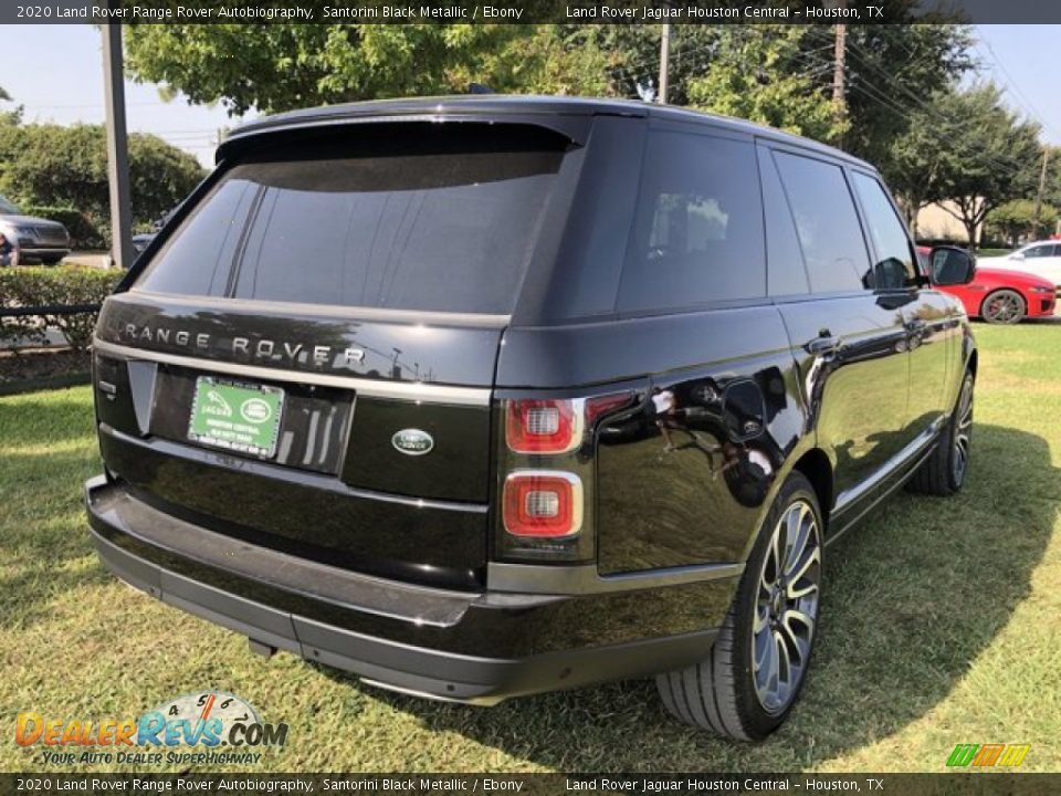 2020 Land Rover Range Rover Autobiography Santorini Black Metallic / Ebony Photo #3