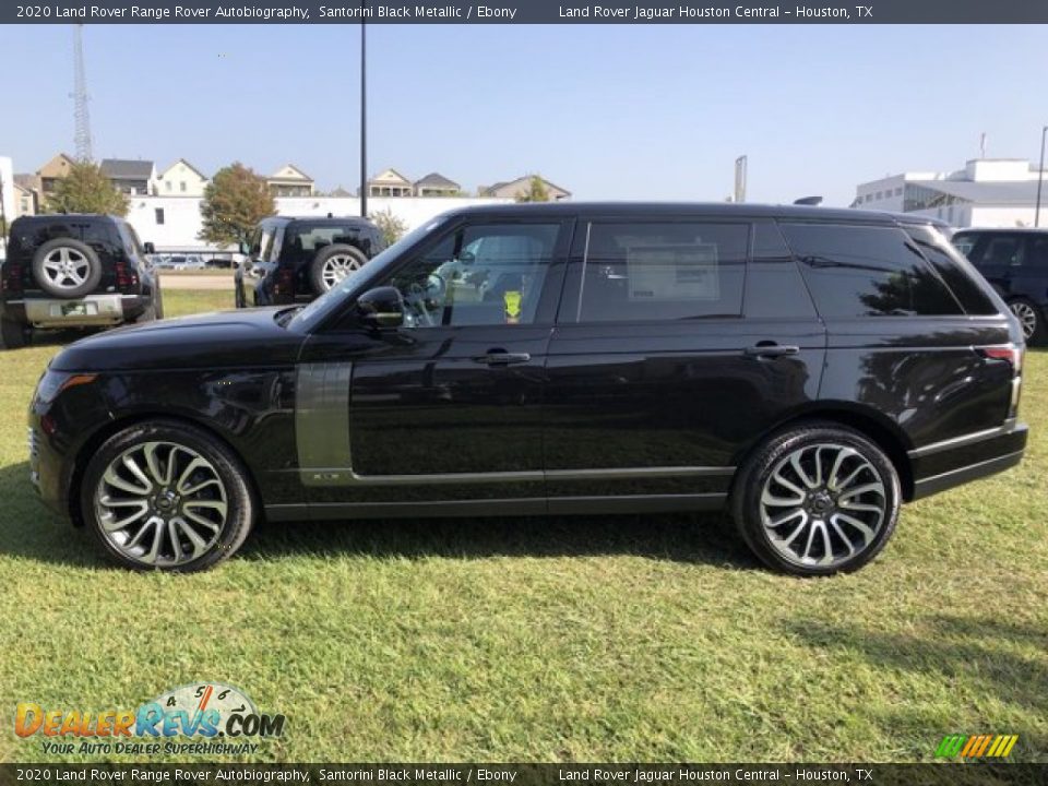 2020 Land Rover Range Rover Autobiography Santorini Black Metallic / Ebony Photo #7