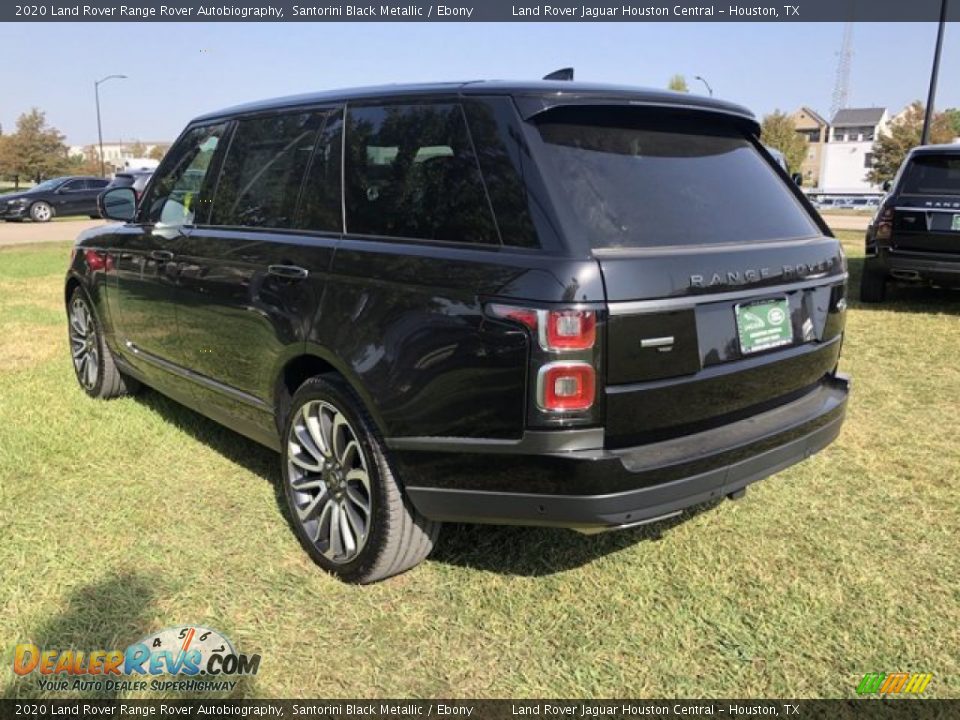 2020 Land Rover Range Rover Autobiography Santorini Black Metallic / Ebony Photo #12