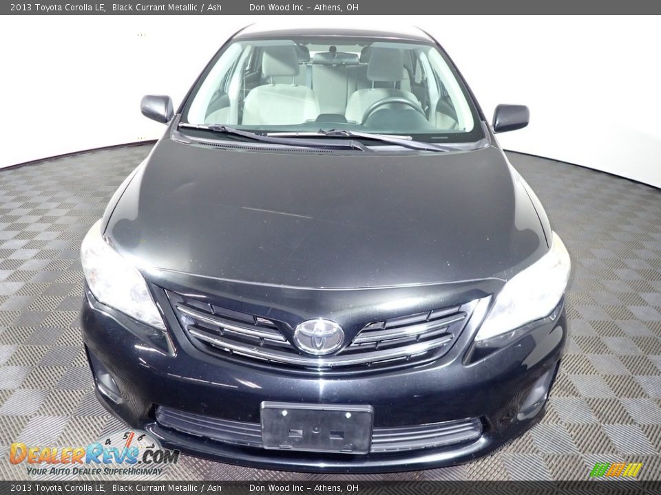 2013 Toyota Corolla LE Black Currant Metallic / Ash Photo #4