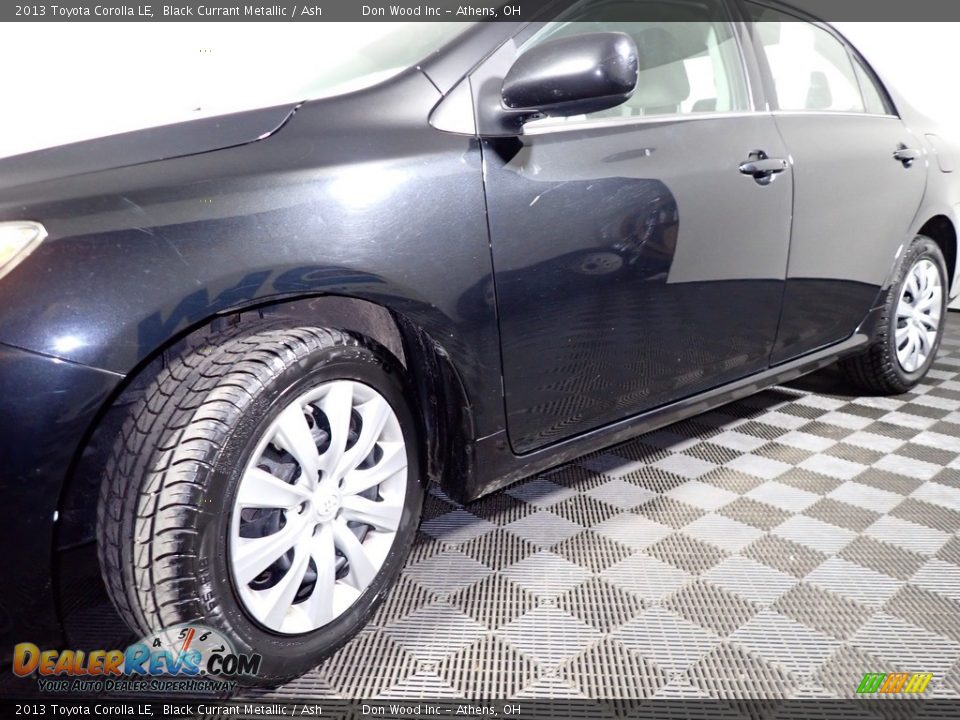 2013 Toyota Corolla LE Black Currant Metallic / Ash Photo #8