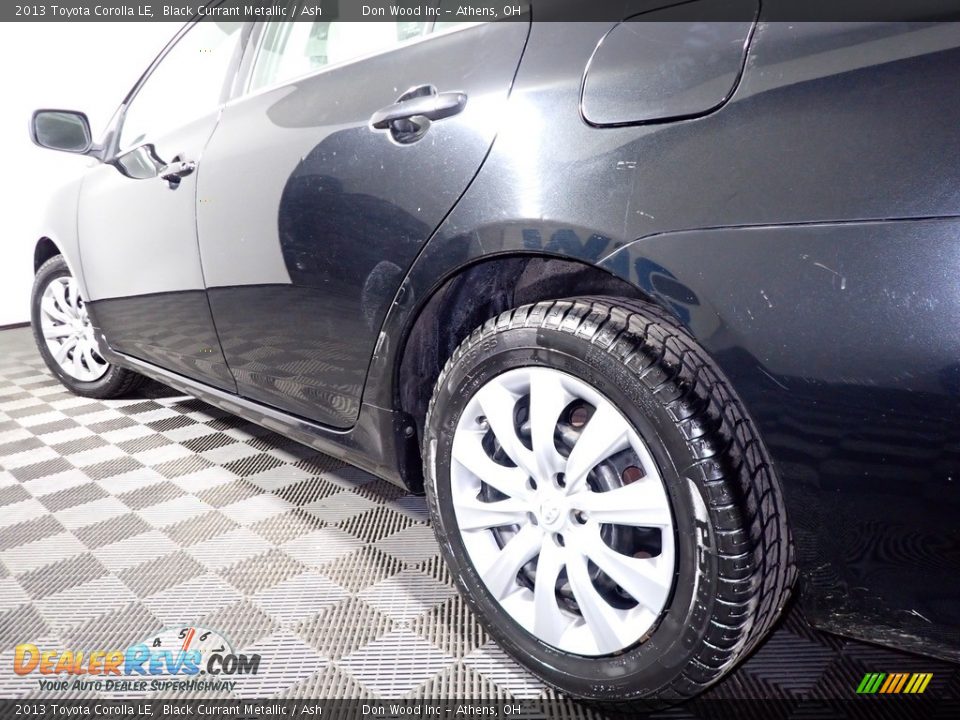 2013 Toyota Corolla LE Black Currant Metallic / Ash Photo #10