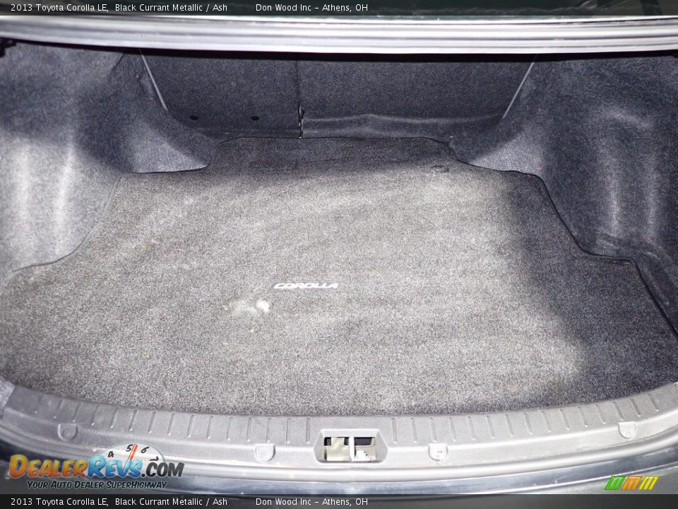 2013 Toyota Corolla LE Black Currant Metallic / Ash Photo #13
