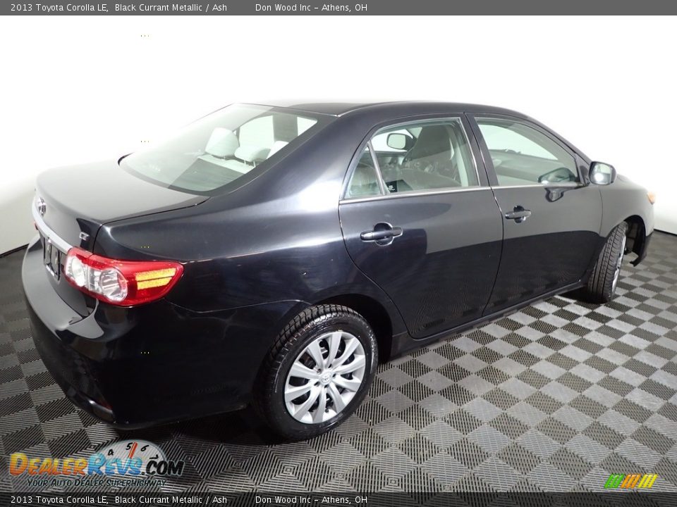 2013 Toyota Corolla LE Black Currant Metallic / Ash Photo #14