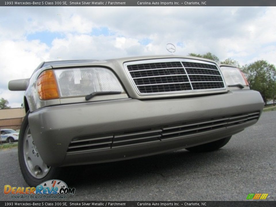 1993 Mercedes-Benz S Class 300 SE Smoke Silver Metallic / Parchment Photo #2