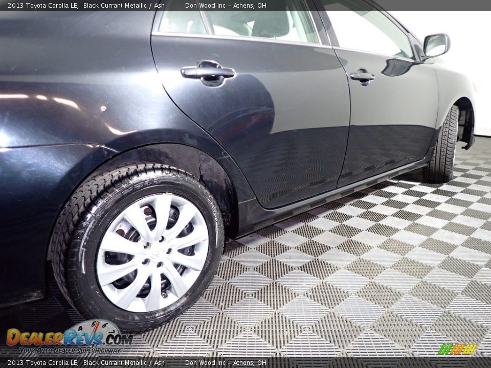 2013 Toyota Corolla LE Black Currant Metallic / Ash Photo #15