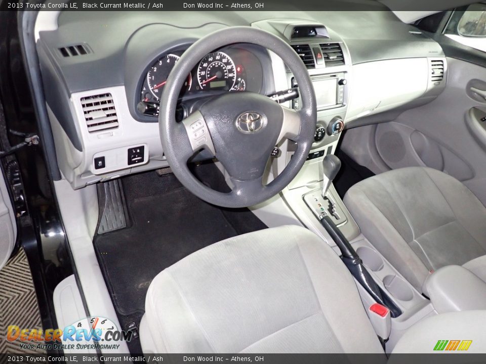 2013 Toyota Corolla LE Black Currant Metallic / Ash Photo #18