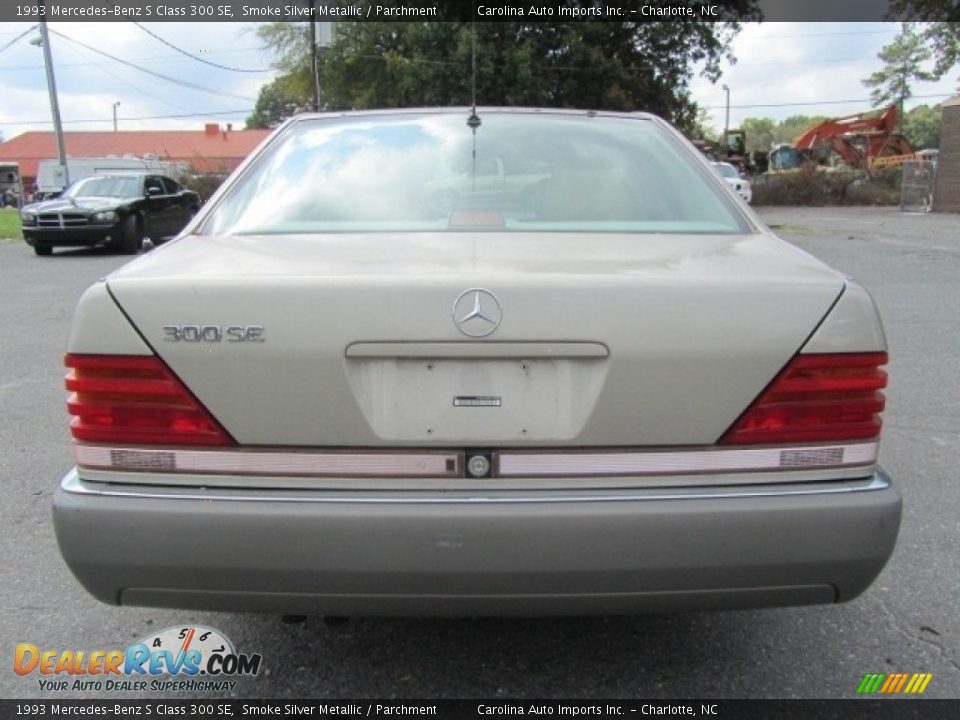 1993 Mercedes-Benz S Class 300 SE Smoke Silver Metallic / Parchment Photo #9