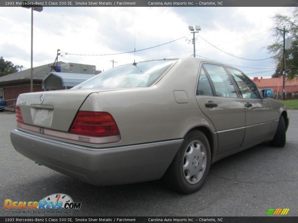 1993 Mercedes-Benz S Class 300 SE Smoke Silver Metallic / Parchment Photo #10