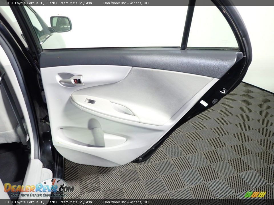 2013 Toyota Corolla LE Black Currant Metallic / Ash Photo #22