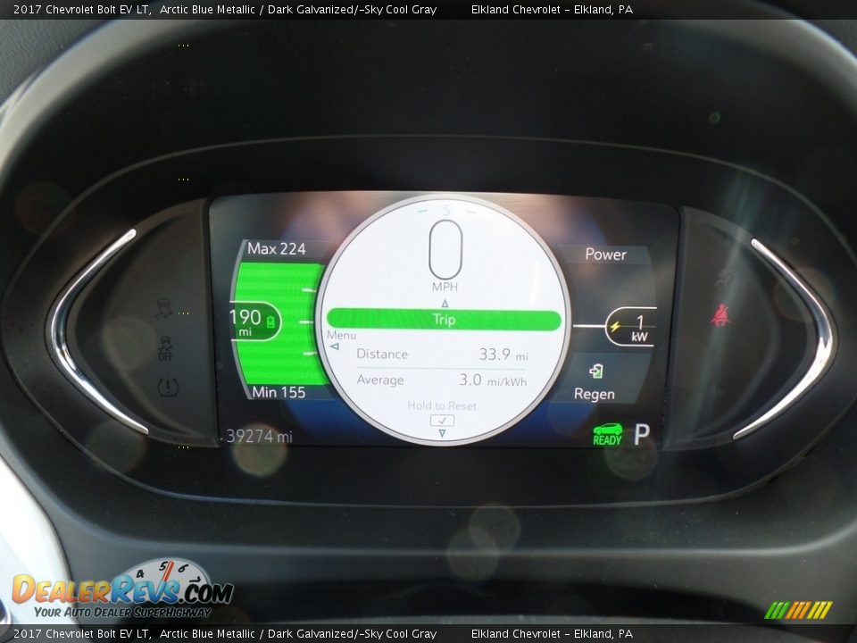 2017 Chevrolet Bolt EV LT Gauges Photo #22